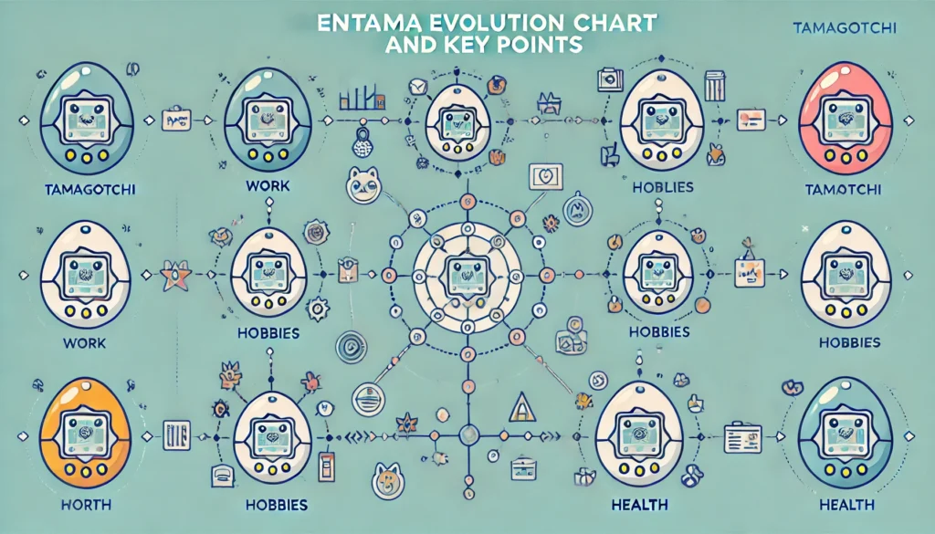 エンたま進化図の解説と注意点